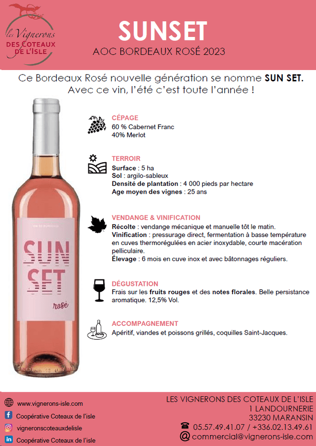 SunSet Rosé 2023